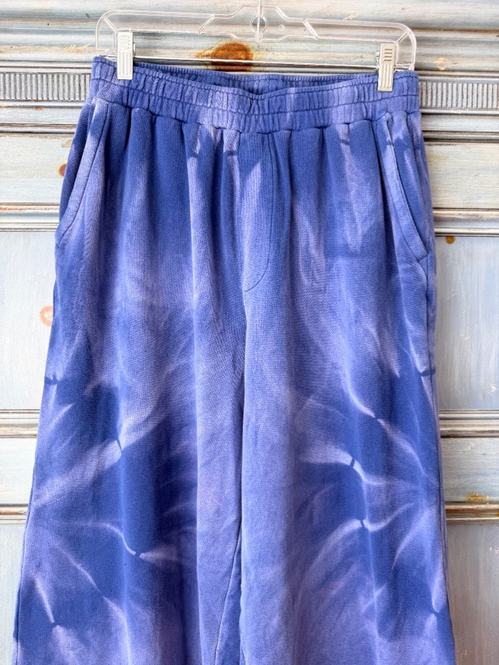 The Elder Statesman Wide Leg Tie Dye Sweatpants Size M - Picture 3 of 9